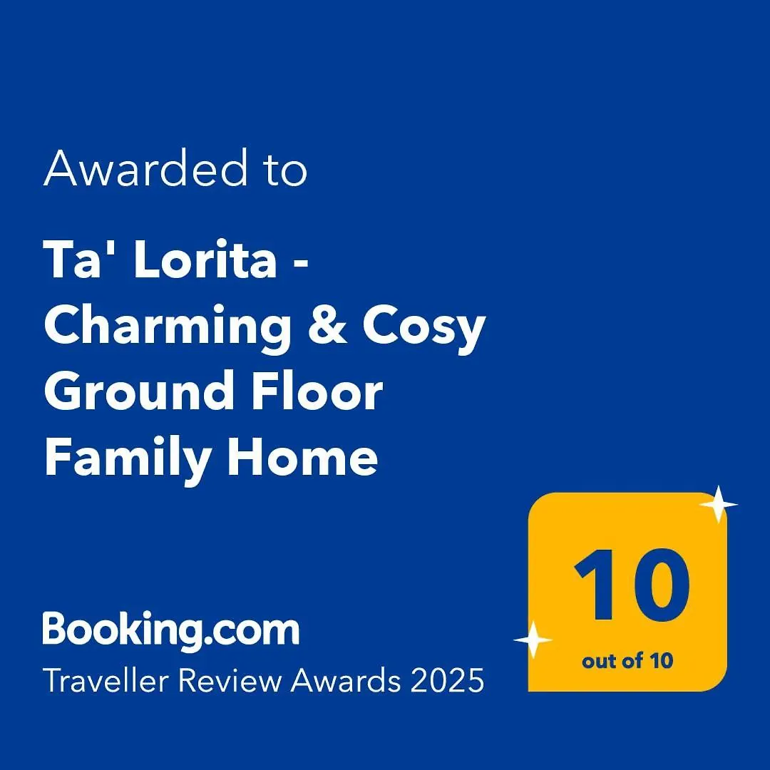 Apartment Ta' Lorita - Charming & Cosy Ground Floor Family Home Birgu Malta